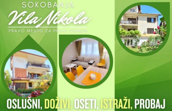 Vila Nikola Sokobanja - Apartmanski smeštaj